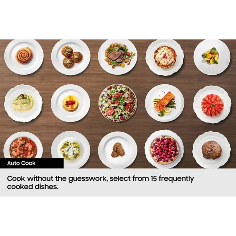 SAMSUNG Grill Microwave Oven, 23L MG23F301TAK/EC