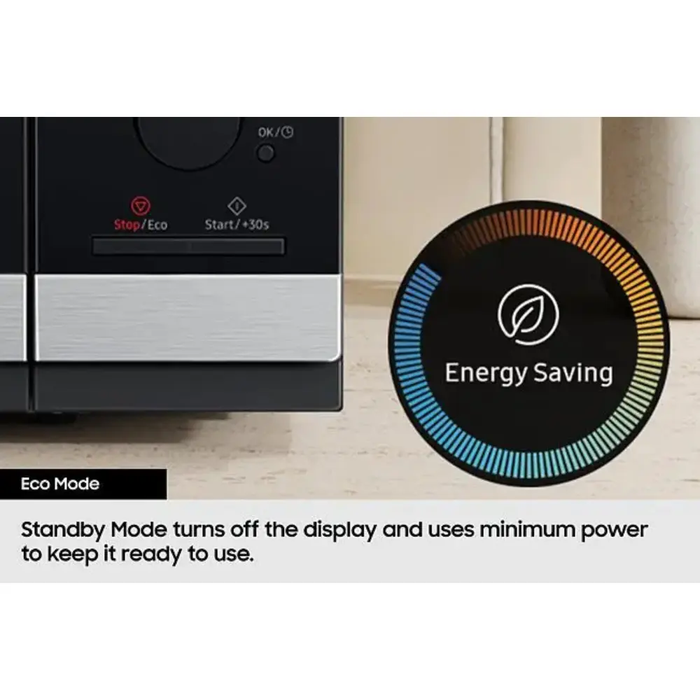 SAMSUNG Grill Microwave Oven, 23L MG23F301TAK/EC