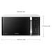 SAMSUNG MS23K3515AW/EE Solo Microwave Digiland Outlet Store