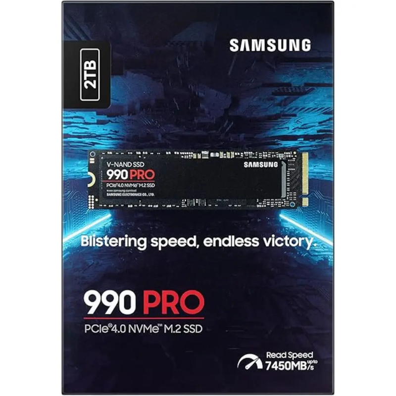 SAMSUNG MZ-V9P2T0BW 990 PRO PCIe 4.0 NVMe M.2 SSD