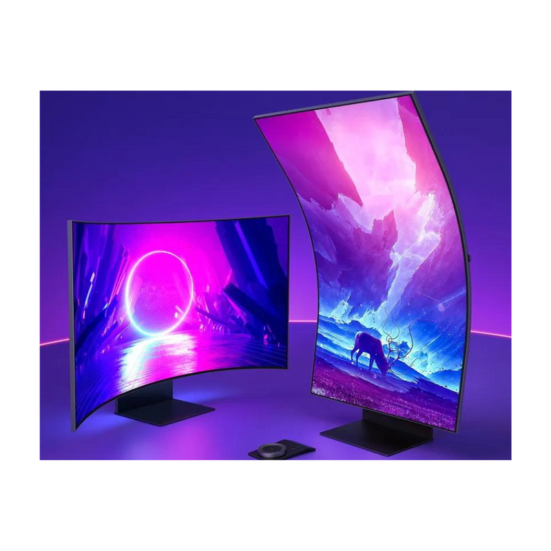 SAMSUNG LS55BG970NUXEN Odyssey Ark 4K Ultra HD 55" Curved Quantum Mini-LED Gaming Monitor Digiland Outlet Store