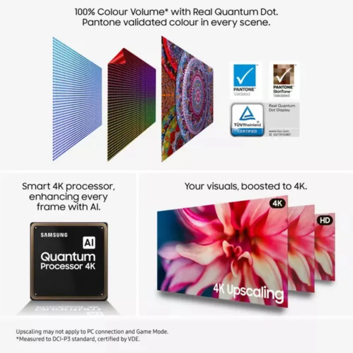 SAMSUNG Q7F5 55" QLED 4K Vision AI Smart TV 2025 - QE55Q7F5