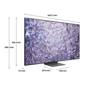 SAMSUNG QE65QN800C 65" Smart 8K HDR Neo QLED TV Digiland Outlet Store