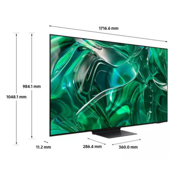 SAMSUNG QE77S95C 77" Smart 4K Ultra HD HDR OLED TV Digiland Outlet Store