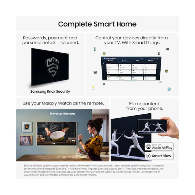 SAMSUNG QN70F 55" Neo QLED 4K Mini LED Vision AI Smart TV 2025 - QE55QN70F