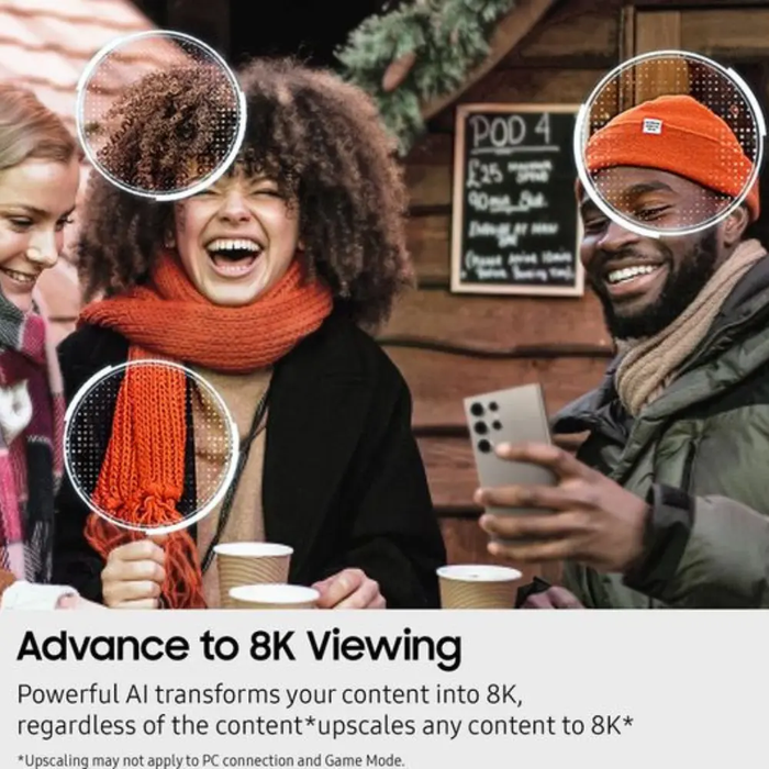 SAMSUNG QN900F 65" Neo QLED 8K Mini LED Vision AI Smart TV 2025 - QE65QN900F