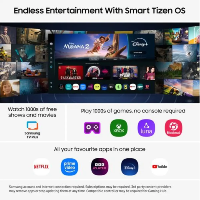 SAMSUNG QN900F 65" Neo QLED 8K Mini LED Vision AI Smart TV 2025 - QE65QN900F