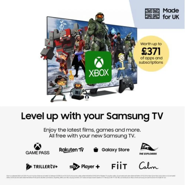 SAMSUNG QN900F 65" Neo QLED 8K Mini LED Vision AI Smart TV 2025 - QE65QN900F