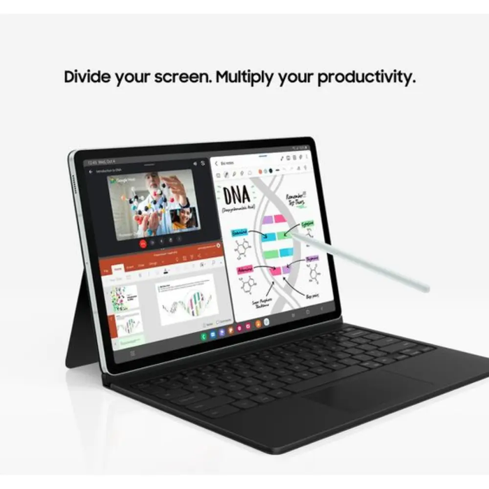 SAMSUNG SM-X610NZSAEUB Galaxy Tab S9 FE+ 12.4" Tablet - 128 GB, Silver