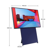 SAMSUNG QE43LS05BGU The Sero 43" Smart 4K Ultra HD HDR QLED TV Digiland Outlet Store