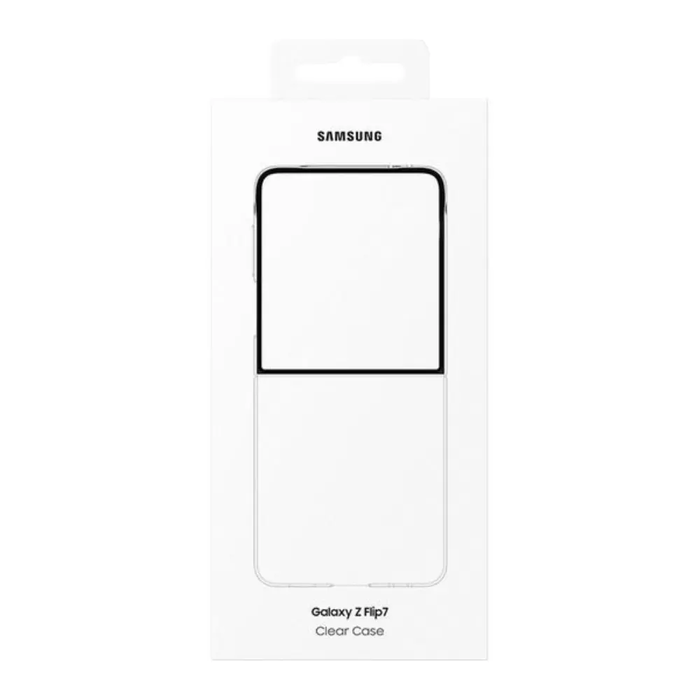 SAMSUNG Z Flip7 Case - Clear