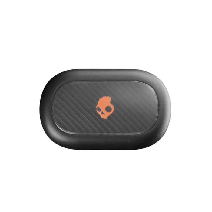 SKULLCANDY Push Active Wireless Bluetooth Noise-Cancelling Sports Earbuds - True Black & Orange