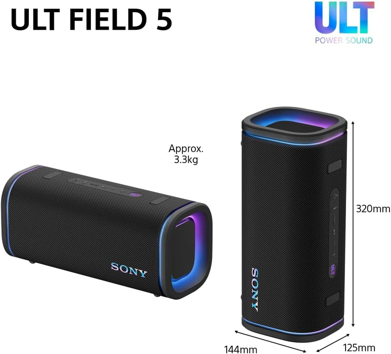 SONY ULT FIELD 5 Wireless Portable Speaker - SRSULT50B.CE7 Sony