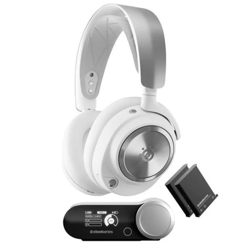 STEELSERIES ARCTIS NOVA PRO WIRELESS GAMING WHITE
