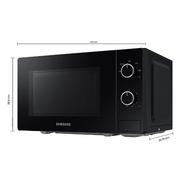 Samsung MS20A3010Al/EE 20L Solo Microwave White Digiland Outlet Store