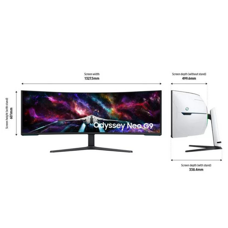 Samsung LS57CG952NUXEN 57" G95NC Odyssey Neo G9 240Hz Dual UHD Monitor Digiland Outlet Store