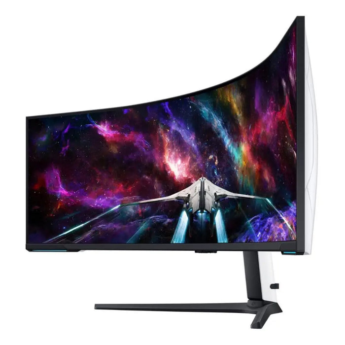 Samsung 57" Odyssey Neo G9 Dual 4K UHD Quantum Mini-LED 240Hz 1ms HDR 1000 Curved Gaming Monitor Samsung