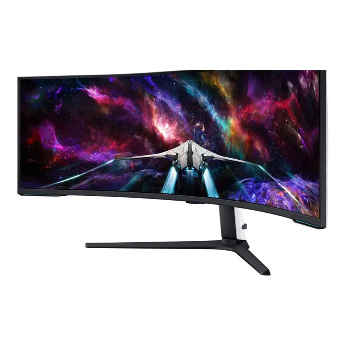 Samsung 57" Odyssey Neo G9 Dual 4K UHD Quantum Mini-LED 240Hz 1ms HDR 1000 Curved Gaming Monitor Samsung