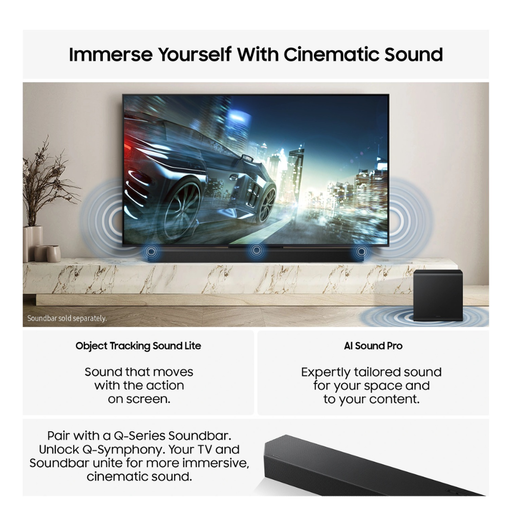Samsung 65" Neo QLED QN73F 4K Vision AI Smart TV QE65QN73FATXXU Samsung