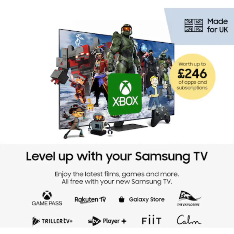 Samsung 75" QLED QEF1 4K Vision AI Smart TV (2025)