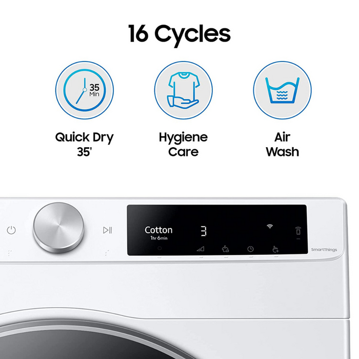 Samsung DV80T6220LE/S4 8.0kg Fully-Automatic Front Loading Dryer Digiland Outlet Store