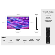 Samsung 85" Neo QLED QN80F 4K Vision AI Smart TV QE85QN80FAUXXU Samsung