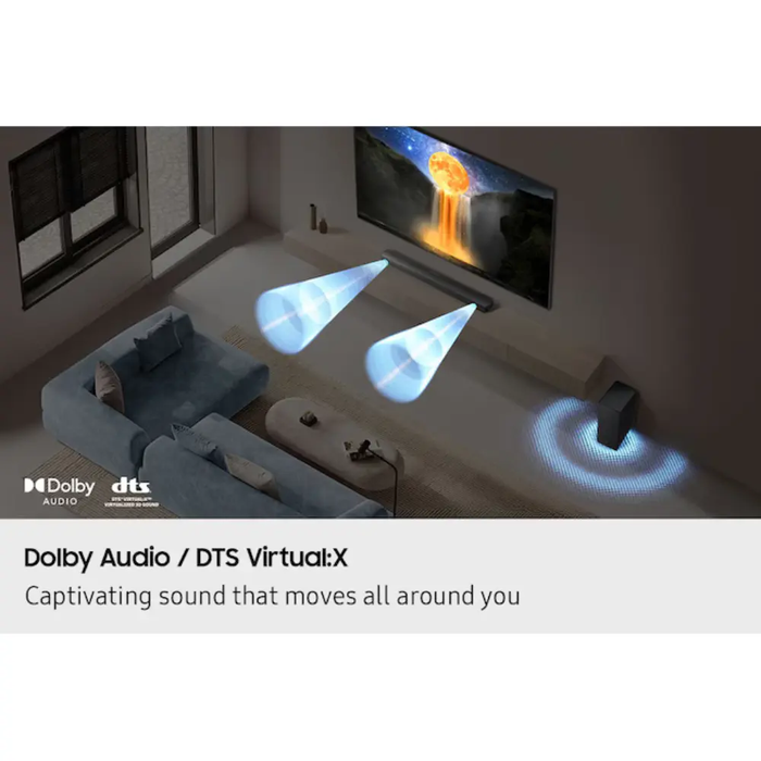 Samsung B46CF B-Series 2.1ch Soundbar with Subwoofer (2025)