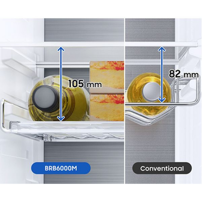 Samsung BRB26600FWW/EU Built In Fridge Freezer with SpaceMax™ Technology Digiland Outlet Store