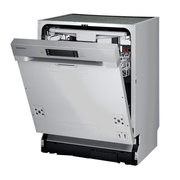 Samsung DW6500AM 60cm Integrated Dishwasher, 14 Place Settings, Silver Samsung