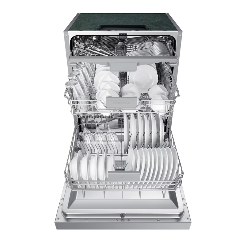 Samsung DW6500AM 60cm Integrated Dishwasher, 14 Place Settings, Silver Samsung