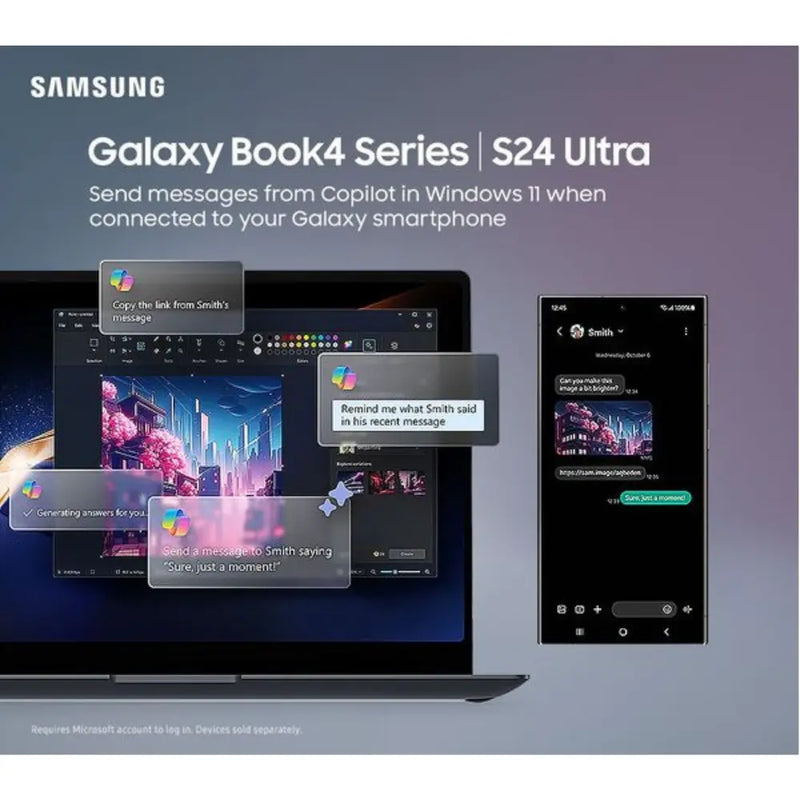 Samsung Galaxy Book4 Pro 14" Laptop - Intel® Core™ Ultra 7, 32GB, 512GB SSD Digiland Outlet Store