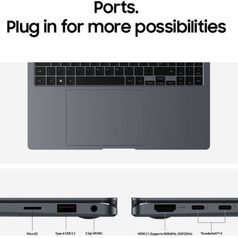 Samsung Galaxy Book4 Pro 360 16" 2 in 1 Laptop I7, 1 TB SSD Digiland Outlet Store