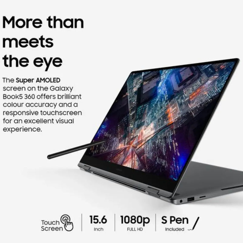 Samsung Galaxy Book5 360 15.6" 2 in 1 Laptop, Copilot+ PC - Intel® Core™ Ultra 5, 256 GB SSD Digiland Outlet Store