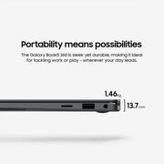 Samsung Galaxy Book5 360 15.6" 2 in 1 Laptop, Copilot+ PC - Intel® Core™ Ultra 5, 256 GB SSD Digiland Outlet Store