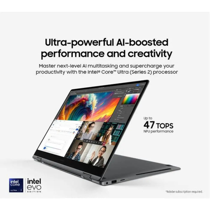 Samsung Galaxy Book5 Pro 360 16" 2 in 1 Laptop, Copilot+ PC - Intel® Core™ Ultra 7, 512 GB SSD Digiland Outlet Store
