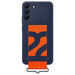 Samsung Galaxy S22 Plus Silicone Cover with Strap Navy Samsung