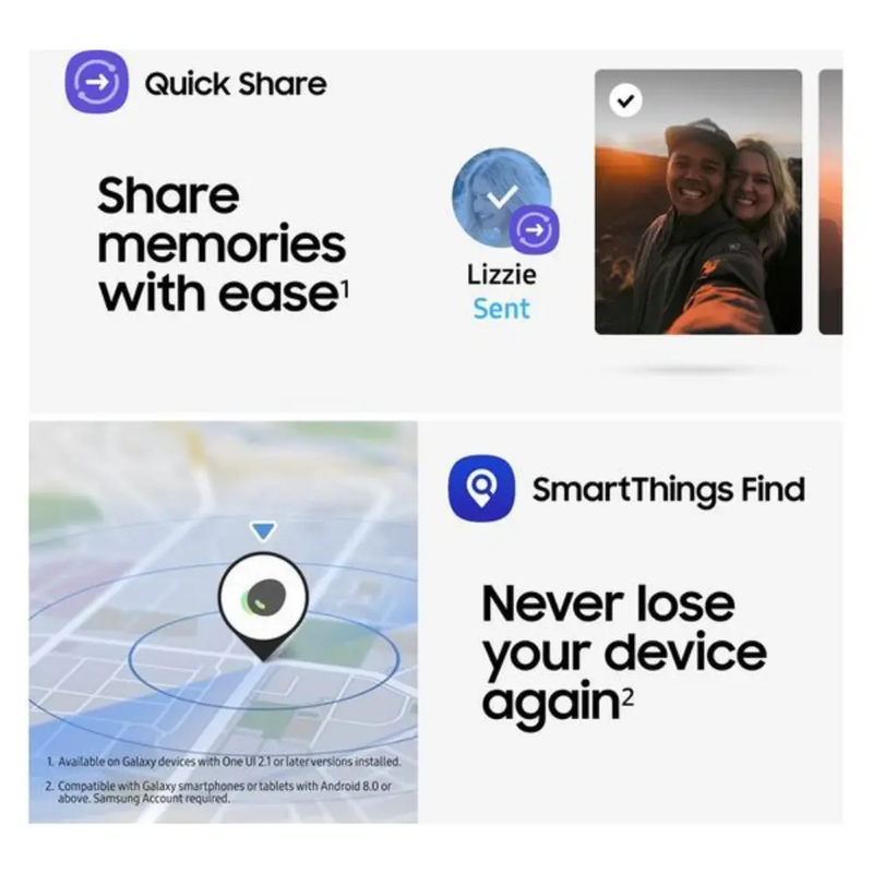 Samsung Galaxy Tab A9+ 11″ Tablet 64GB, Silver – SM-X210NZSAEUA