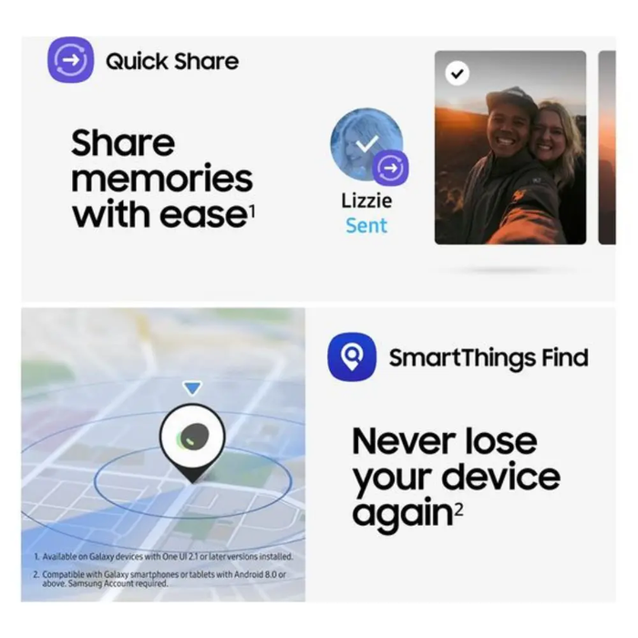 Samsung Galaxy Tab A9+ 11″ Tablet 64GB, Silver – SM-X210NZSAEUA