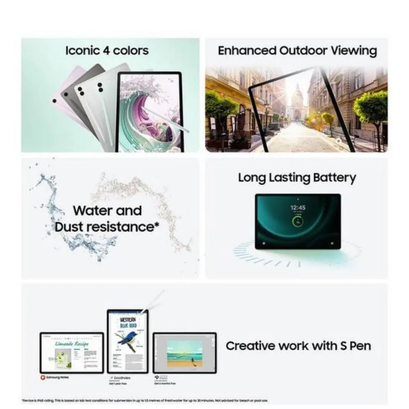 Samsung Galaxy Tab S9 FE 10.9" Tablet Digiland Outlet Store