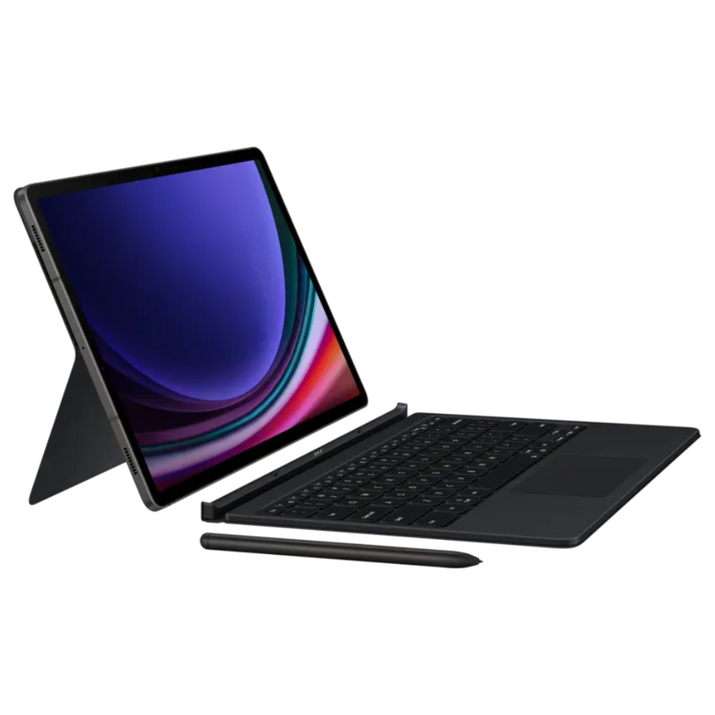 Samsung Book Cover Keyboard with Trackpad Galaxy Tab S9+/S9 FE+ , Black Digiland Outlet Store