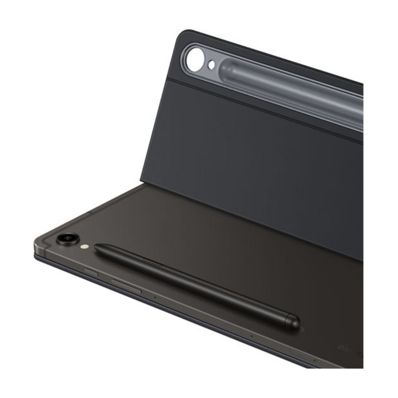 Samsung Book Cover Slim Galaxy Tab S9+ & S9 FE+ Keyboard Case - Black Digiland Outlet Store