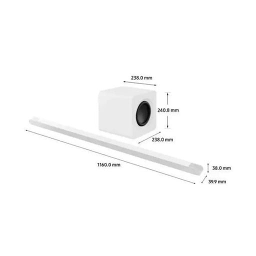 Samsung HW-S811B 3.1.2Ch Bluetooth Soundbar With Wireless Sub Samsung