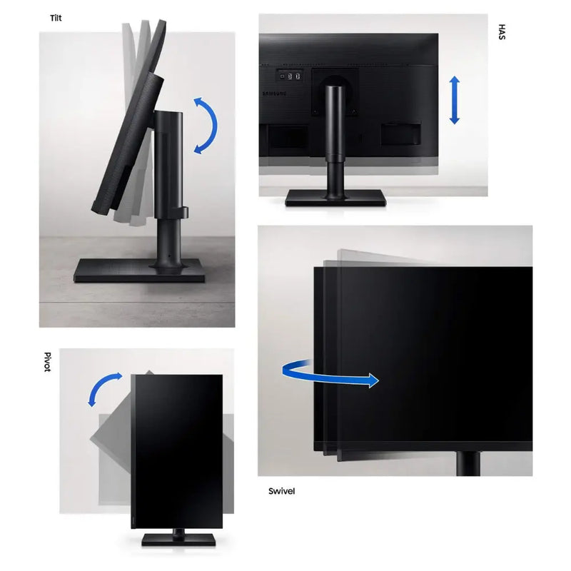 Samsung LF24T450FQRXXU 24" FHD HAS Monitor Digiland Outlet Store