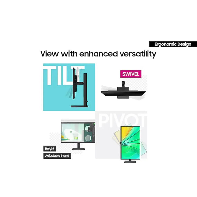 Samsung LS24D600EAUXEN 24" ViewFinity S6 S60D QHD Monitor Digiland Outlet Store