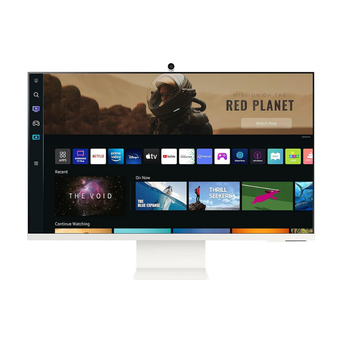 Samsung LS27CM801UUXEN 27" M80C, USB-C, UHD Warm White Smart Monitor with Speakers & Remote Digiland Outlet Store