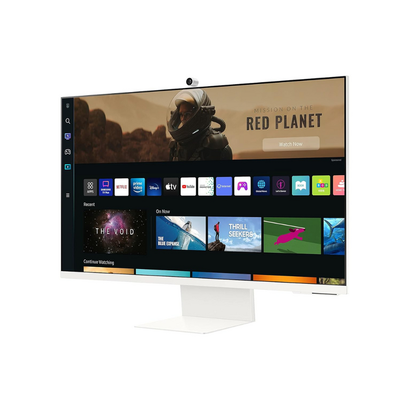 Samsung LS27CM801UUXEN 27" M80C, USB-C, UHD Warm White Smart Monitor with Speakers & Remote Digiland Outlet Store