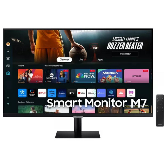 Samsung LS32DM702UUXEN M7 32 inch 4K HDR Smart Monitor with Speakers and Remote Digiland Outlet Store