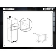 Samsung MG22M8084AT 22L Built In Microwave with Grill Digiland Outlet Store