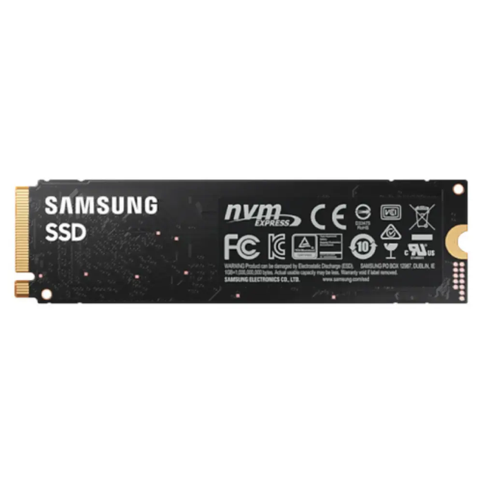 Samsung MZ-V8V1T0BW 980 Series 1TB M.2 2280 M-Key PCIe NVMe SSD Drive, single-sided