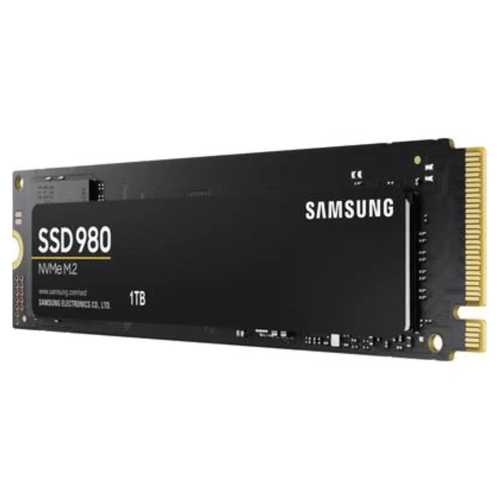 Samsung MZ-V8V1T0BW 980 Series 1TB M.2 2280 M-Key PCIe NVMe SSD Drive, single-sided